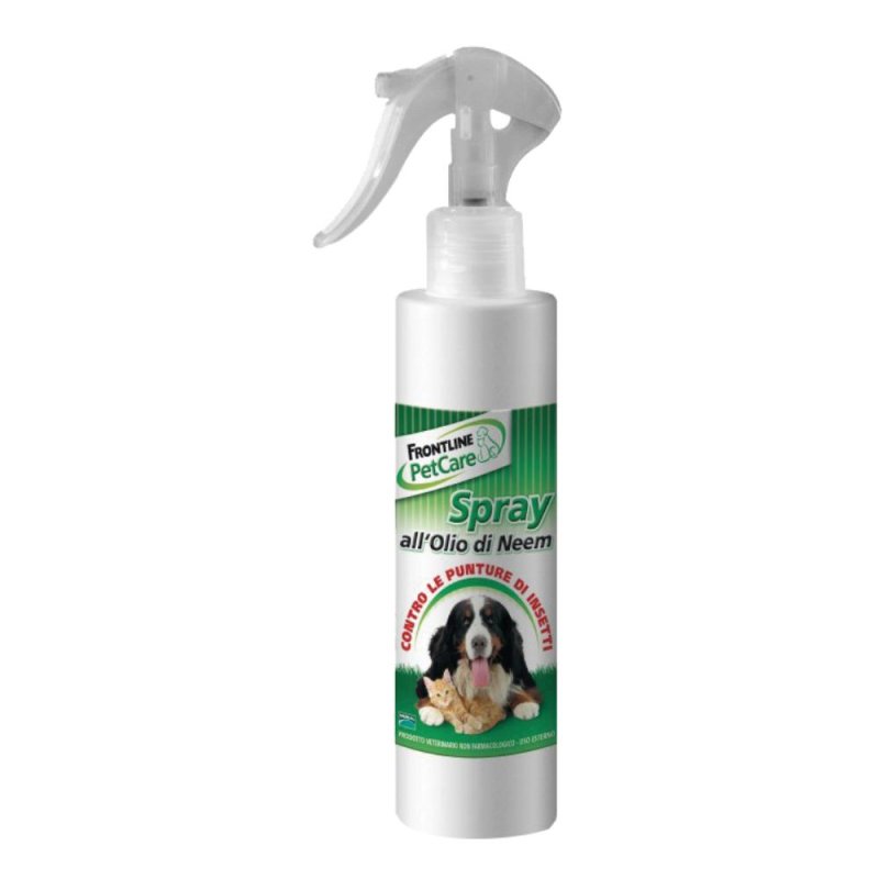 FRONTLINE Spray 250 ml antiparassitario per cani e gatti contro pulci zecche e pidocchi trattamento rapido per cuccioli e adulti
