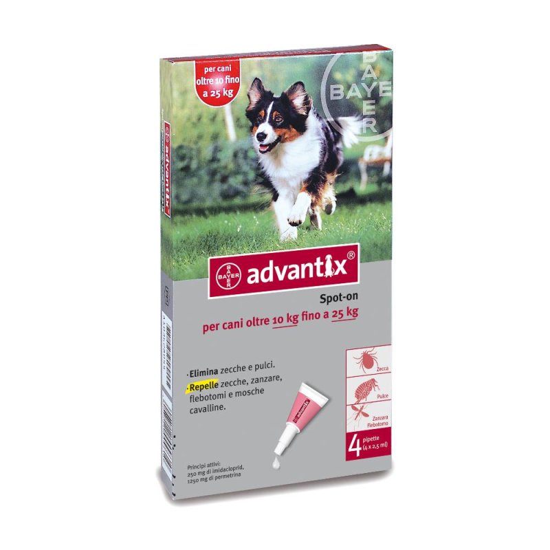 Advantix Spot-On 4X2,5 Cani Grandi 10-25kg