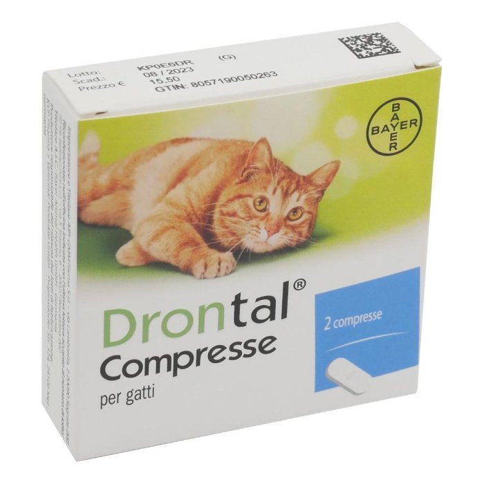 DRONTAL*GATTO  2CPR GMM