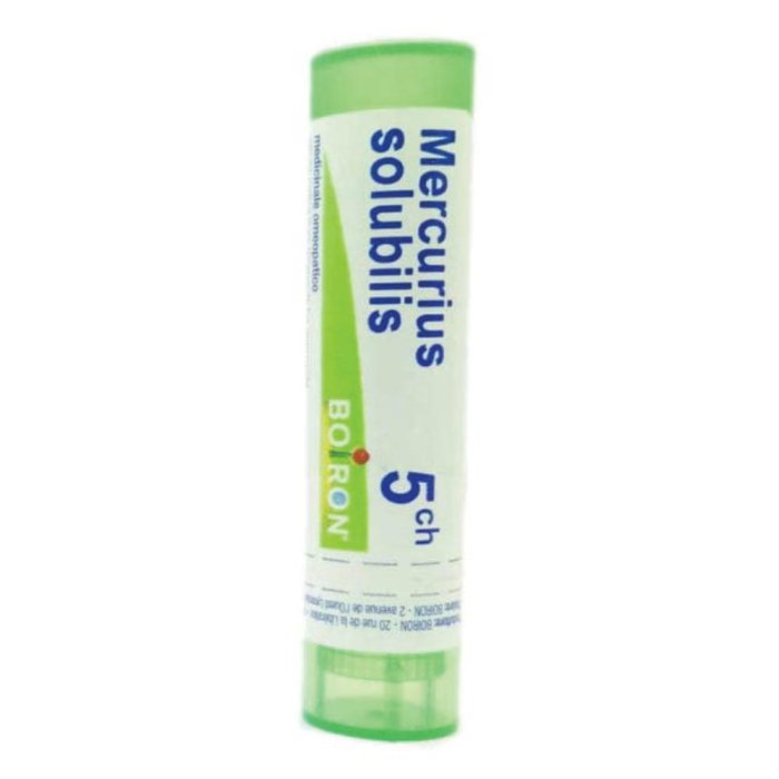 Boiron Mercurius Solub 5ch Gr