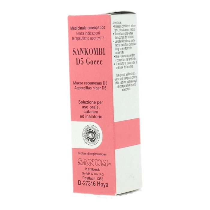 Sanum Sankombi D5 Gocce Medicinale Omeopatico 10 ml