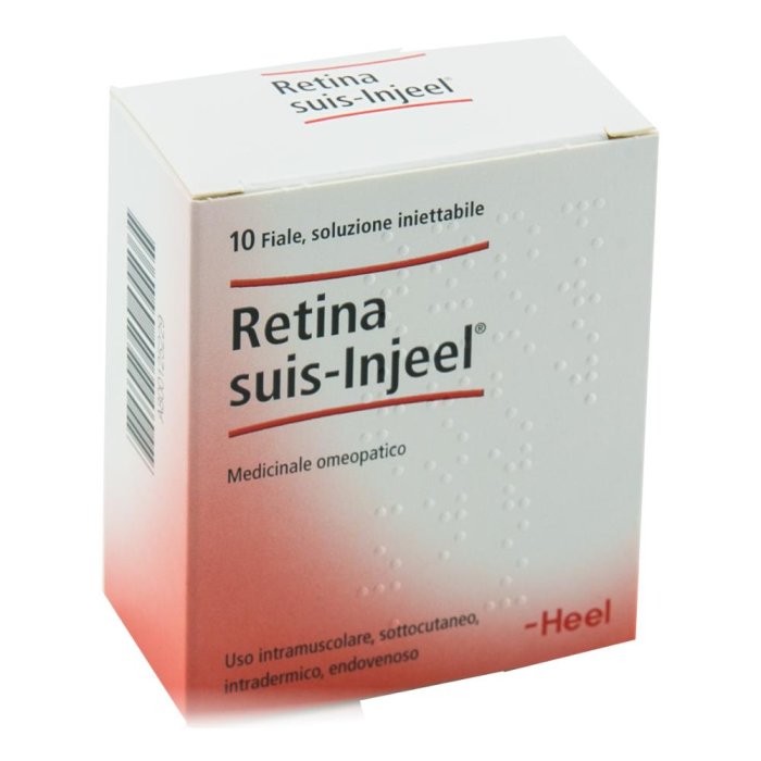 Retina Suis Injeel Heel 10 Fiale da 1,1 ml – Rimedio Omeopatico per la Salute degli Occhi e della Retina