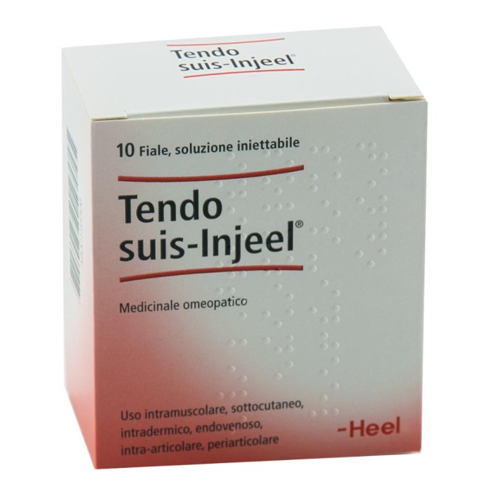 Heel Tendo Suis Iniezione 10 Fiale da 1,1 ml – Medicinale Omeopatico per Tendini e Apparato Muscoloscheletrico