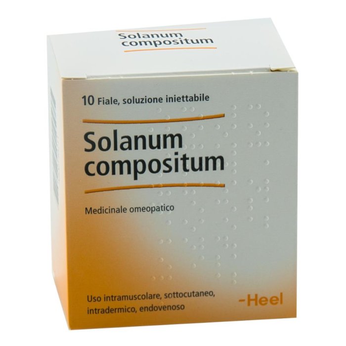 Guna Solanum Compositum Medicinale omeopatico 10 fiale