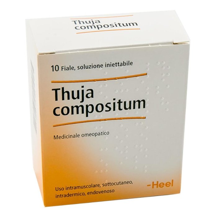 Heel Thuya Compositum 10 Fiale da 2,2 ml Soluzione Iniettabile Omeopatica