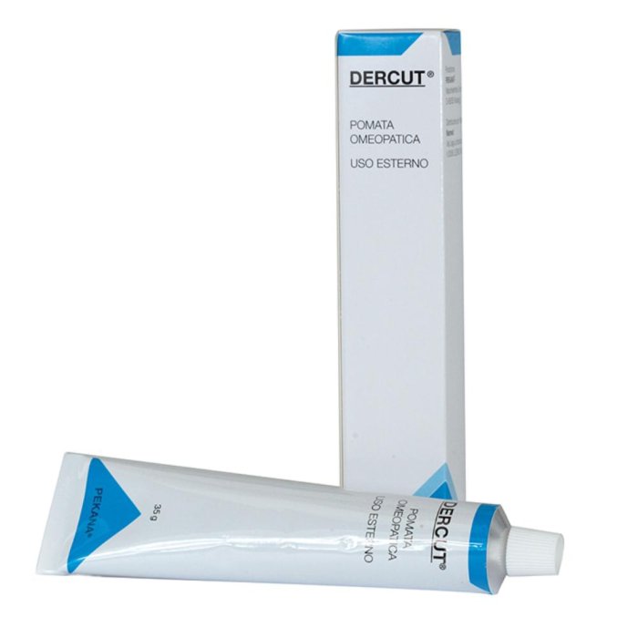 Pekana Dercut Unguento 35 g per Pelle Sensibile e Irritata Trattamento Dermatologico Naturale Lenitivo
