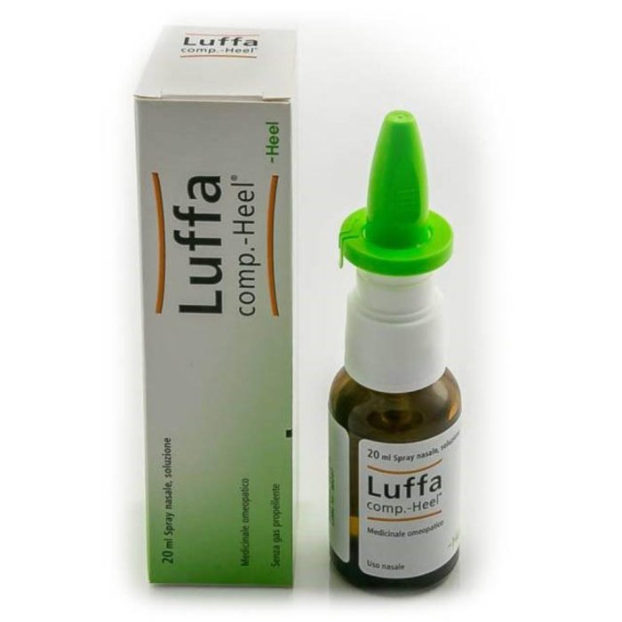 GUNA Luffa Compositum Heel Soluzione Spray Nasale Medicinale Omeopatico 20 ml