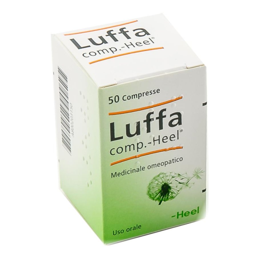 Luffa Compositum Heel 50 Compresse Omeopatiche per il Benessere di Naso e Gola Luffa Compositum Heel 50 Compresse Omeopatiche per il Benessere di Naso e Gola