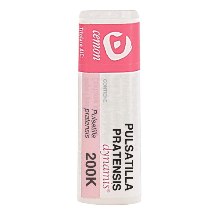 Cemon s.r.l. Prodotti Omeopatici per la Salute Pulsatilla Dose 200K