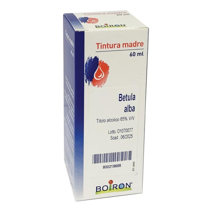 Betula Alba Tintura Madre 60 ml – Estratto Idroalcolico di Betulla per Drenaggio dei Liquidi e Benessere delle Vie Urinarie