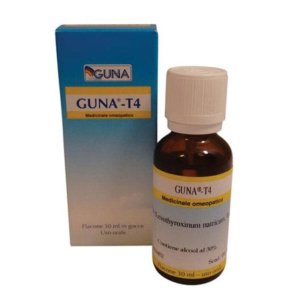 T4 D6 Guna Gocce Medicinale Omeopatico Senza Glutine - 30 ml