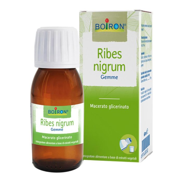Ribes Nigrum Granuli 7 CH Tubo Boiron Medicinale Omeopatico