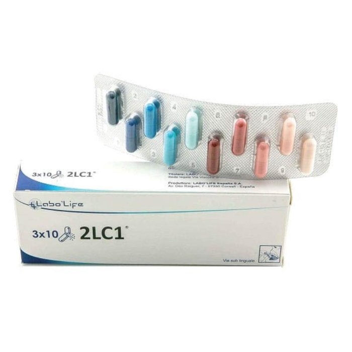  2LC1 Medicinale Omeopatico per il Supporto del Sistema Immunitario   30 capsule