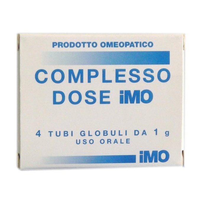 Imo Complesso Dose Imo Globuli Medicinale Omeopatico 4 Monodose Da 1g