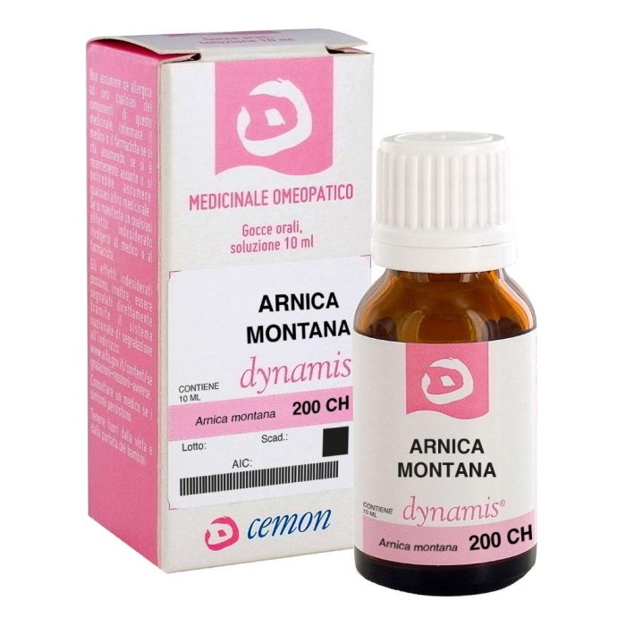 Cemon s.r.l. Prodotti Omeopatici per la Salute Arnica Montana Gocce 200CH DYNA