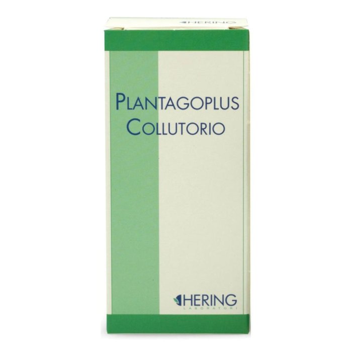 Plantagoplus Collutorio 180 ml Hering – Collutorio Naturale Lenitivo per Gola e Cavo Orale