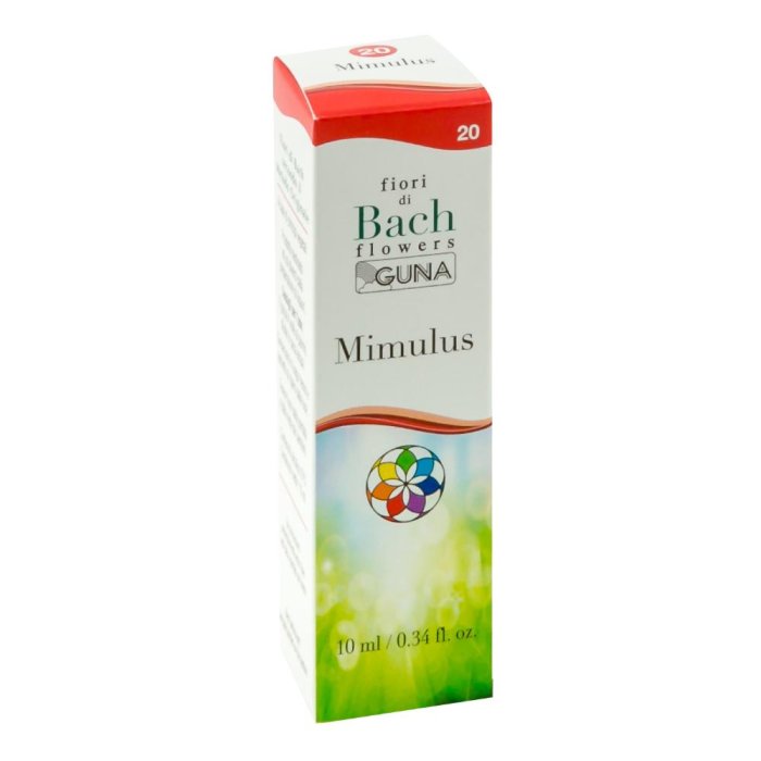 Guna Fiori Di Bach - Mimulus 20 Salvaguardia E Coraggio Gocce 10 ml