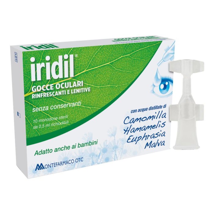 Montefarmaco  Dispositivi Medici Oftalmici Iridil® Gocce Oculari 10x0,5 ml