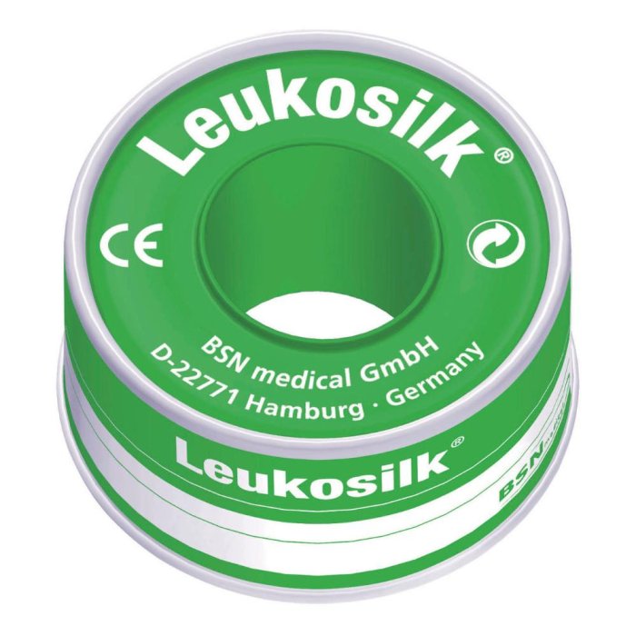 Essity  Linea Medicazioni Specializzate Leukosilk Cerotto in Rocchetto 2,5 x 500 cm