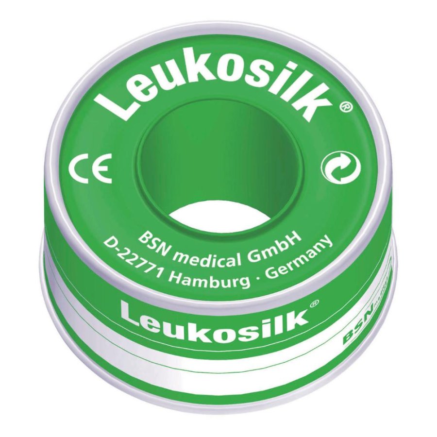 Essity Linea Medicazioni Specializzate Leukosilk Cerotto in Rocchetto 2,5 x 500 cm Essity Linea Medicazioni Specializzate Leukosilk Cerotto in Rocchetto 2,5 x 500 cm