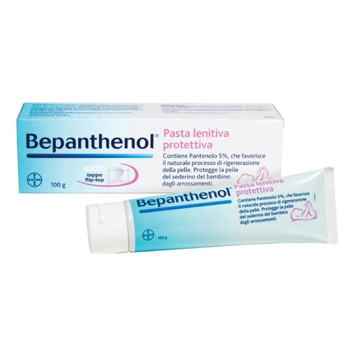 Bepanthenol Pasta Protettiva Rigenerante Crema Lenitiva 100 g