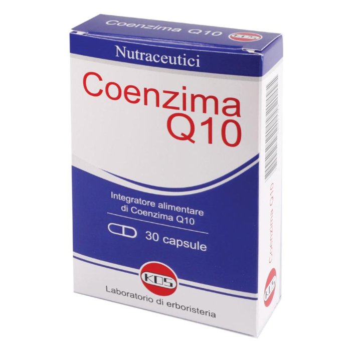 Kos Coenzima Q10 30 Capsule