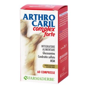 Farmaderbe ArthroCaril - Complex Forte Integratore Articolazioni 60 Compresse