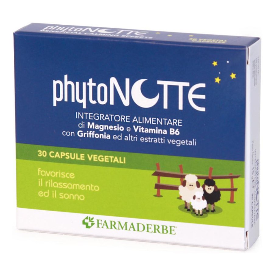 Farmaderbe Phytonotte Integratore 30 Capsule Farmaderbe Phytonotte Integratore 30 Capsule