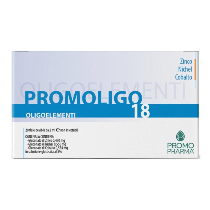 Promopharma Promoligo 18 Zn/ni/co 20 Fiale 2 Ml