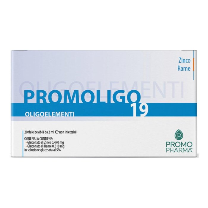 Promopharma Promoligo 19 Zn/cu 20f 2ml