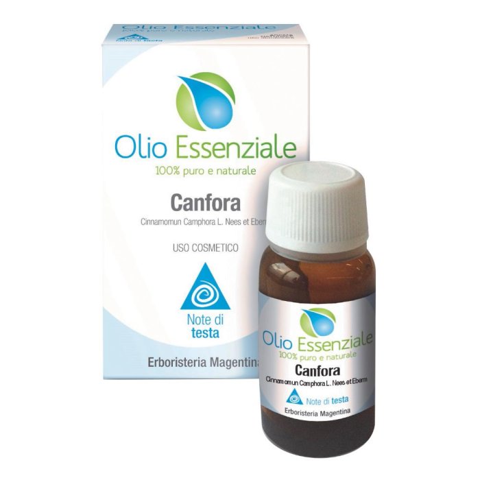 Canfora olio essenziale 10 ml - olio essenziale di canfora per uso esterno e aromaterapia