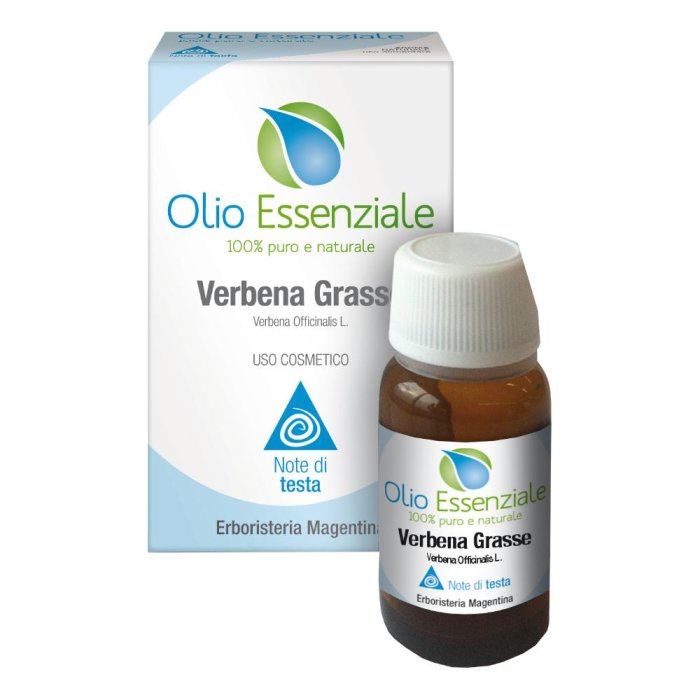 Olio essenziale di verbena di Grasse puro 100% 10 ml – olio naturale agrumato rilassante per aromaterapia e diffusori