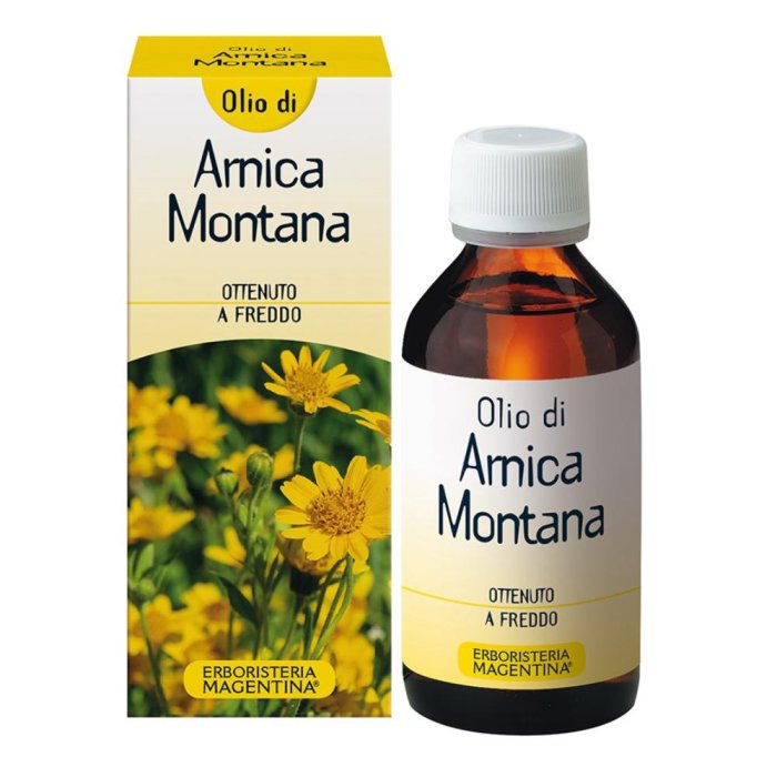 Olio di Arnica 100 ml – Olio Vegetale Naturale da Erboristeria per Massaggi Muscolari e Articolazioni