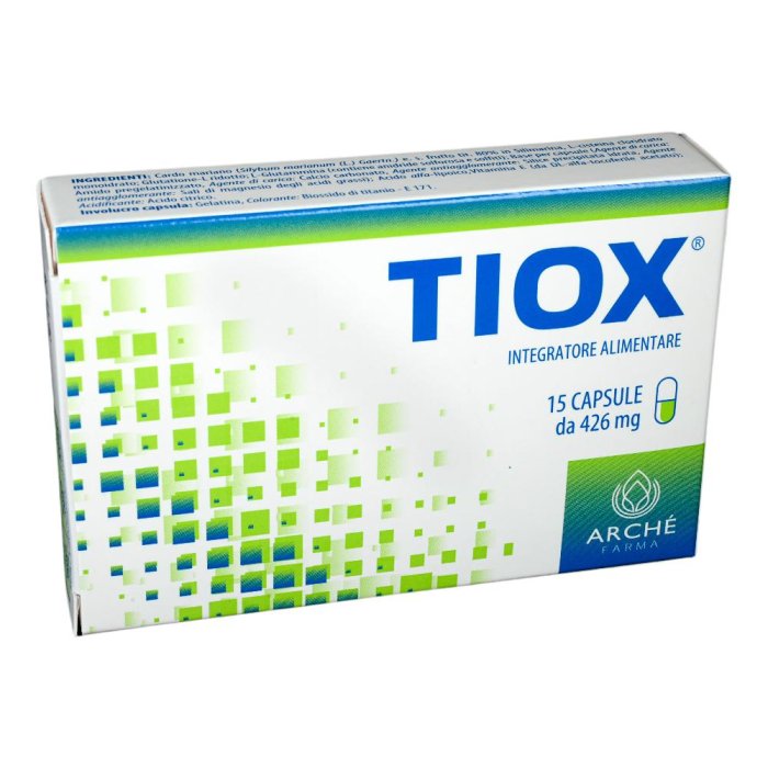 TIOX INTEGRAT 15CPS 350MG