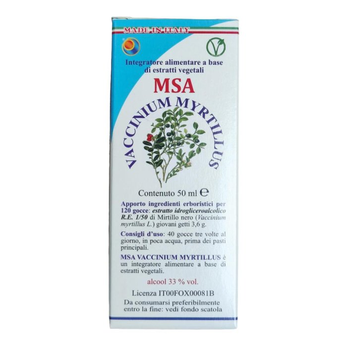 Warmia Orzech Vaccinium Myrtillus Integratore Naturale al Mirtillo 50 ml – Estratto Vegetale Liquido per il Benessere di Vista e Microcircolo