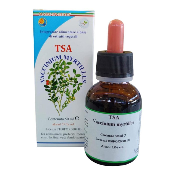 TSA Vaccinium Myrtil 50 ml - tintura madre mirtillo per microcircolo