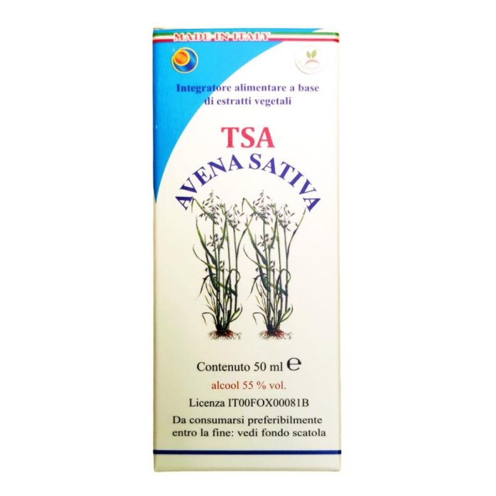 Herboplanet TSA Avena Sativa Estratto Idroalcolico Integratore Alimentare 50 ml