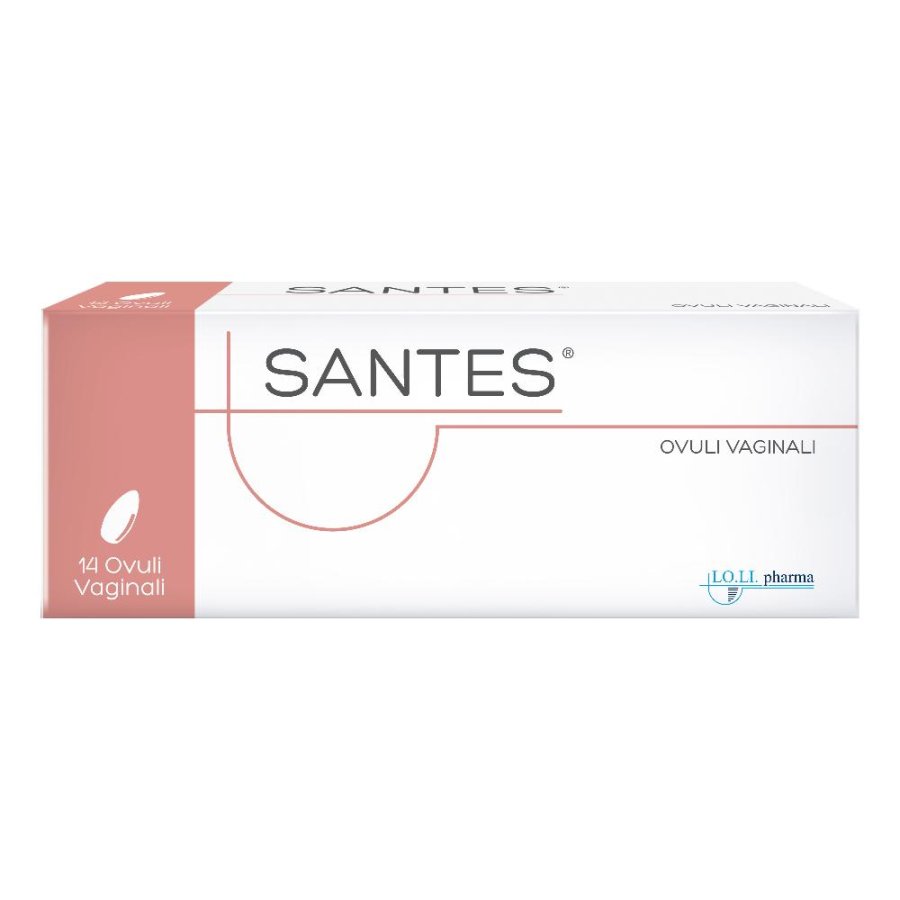 Lo.Li.Pharma Dispositivi Medici Benessere Donna Santes 14 Ovuli Vaginali Lo.Li.Pharma Dispositivi Medici Benessere Donna Santes 14 Ovuli Vaginali