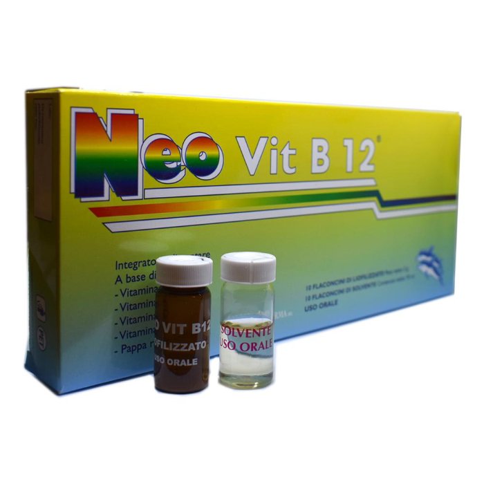 Nuova Farmajon Neovit B12 10 Flaconcini + 10 Flaconcini 10 Ml