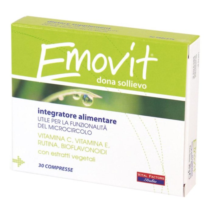 Vital Factors Emovit Integratore Alimentare 30 compresse