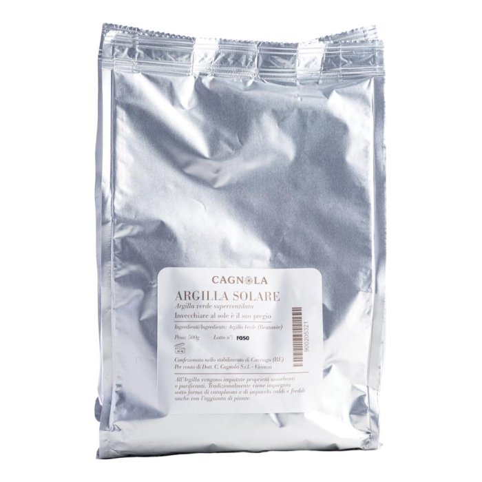 Argilla Solare Supervent 500 g – Argilla Naturale Rinfrescante e Lenitiva per Pelle Arrossata e Irritata