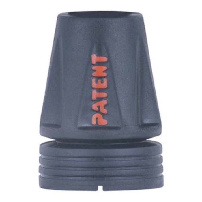 Farmacare Puntale Antiscivolo per Bastone Canadese e Gruccia 199mm 2 pezzi