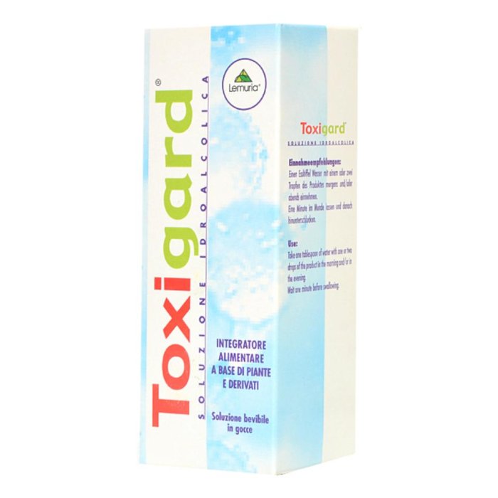 Toxigard Soluzione Ialuronica Gocce 30 ml Lemu - integratore depurativo per ossigenazione cellulare
