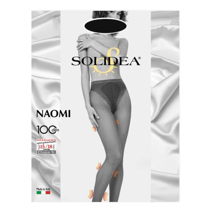 Collant donna Naomi nero 100 denari coprente modellante taglia 5