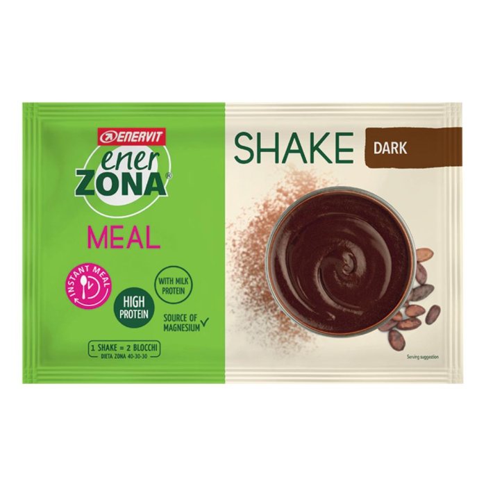 EnerZona  Alimentazione Dieta a ZONA Instant Meal Cioccolato 40-30-30
