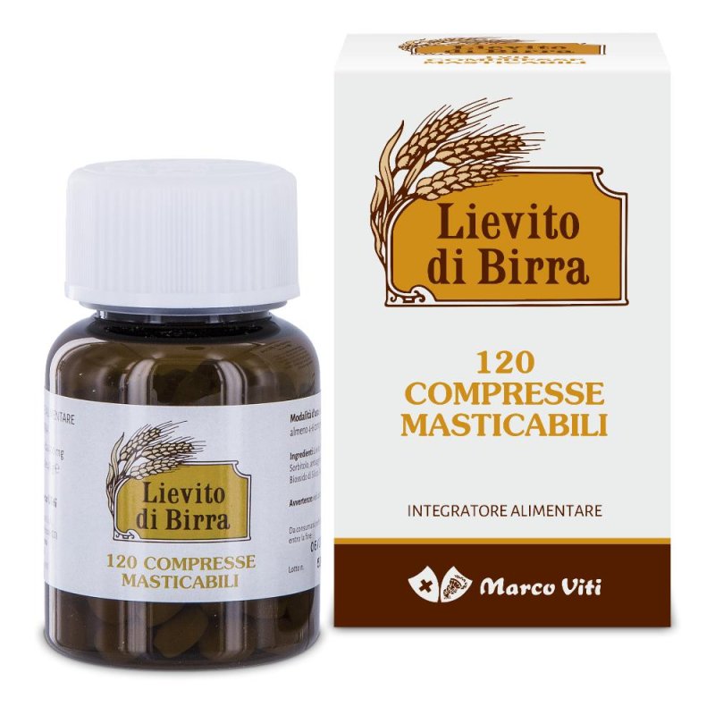 Marco Viti Lievito Di Birra Integratore Alimentare 120 Compresse Marco Viti Lievito Di Birra Integratore Alimentare 120 Compresse