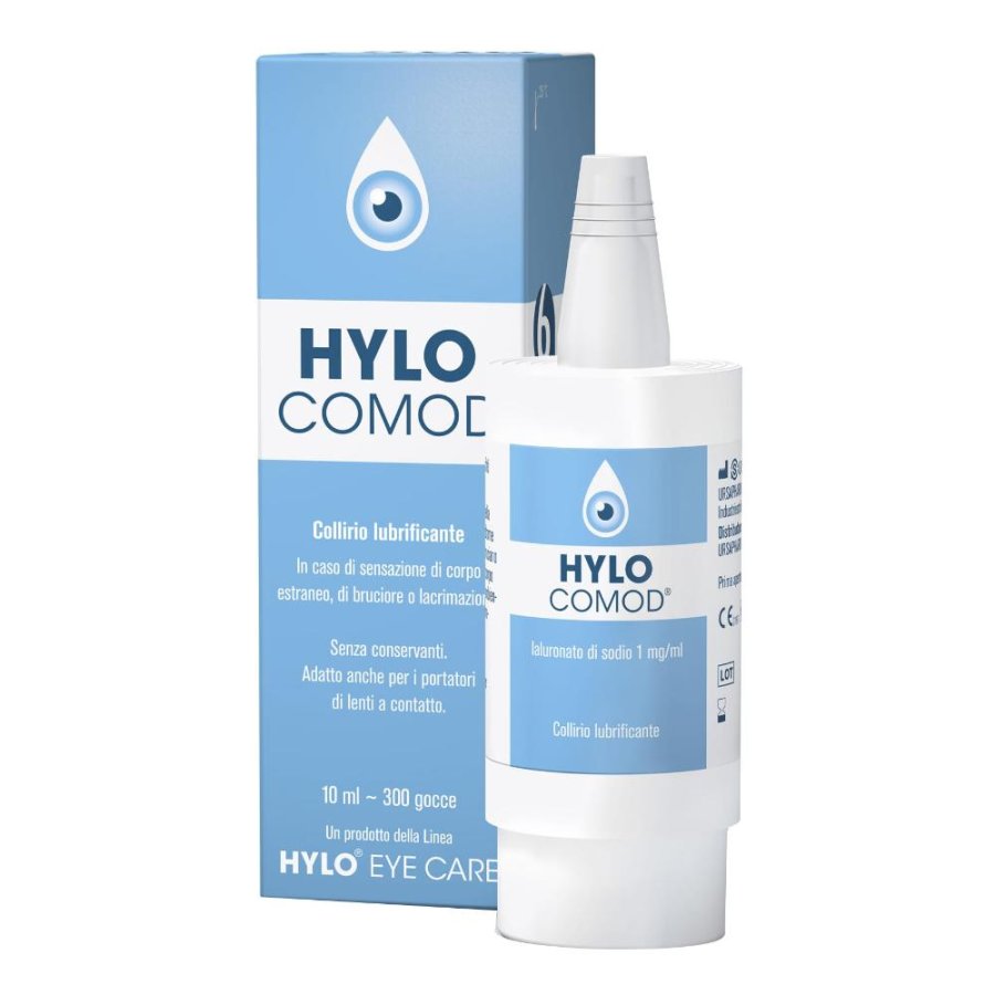 Visufarma Hylo-comod Gocce Oculari Ialuronato Di Sodio 0,1%  Flaconcino 10 Ml