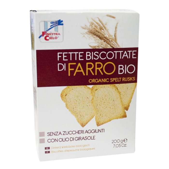 La Finestra Sul Cielo Fette Biscottate Farro200g Bio