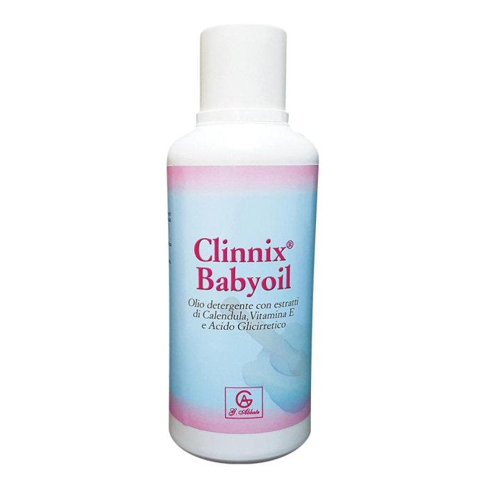 Abbate Gualtiero Clinnix Babyoil Olio Detergente 500 Ml