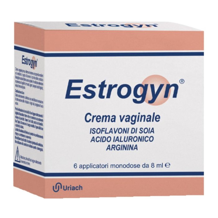 Progine Farmaceutici Estrogyn Crema Vaginale 6 Flaconi Monodose Da 8 Ml